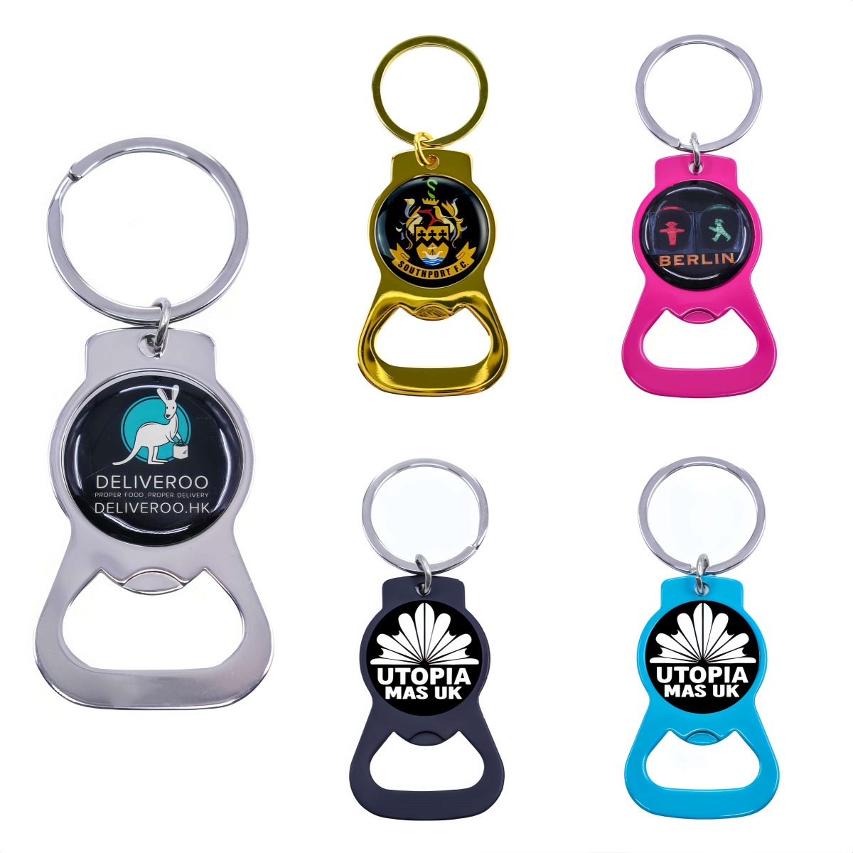 Personalized Custom Shape House Keychain Manufacturer Laser Metal Epoxy ...